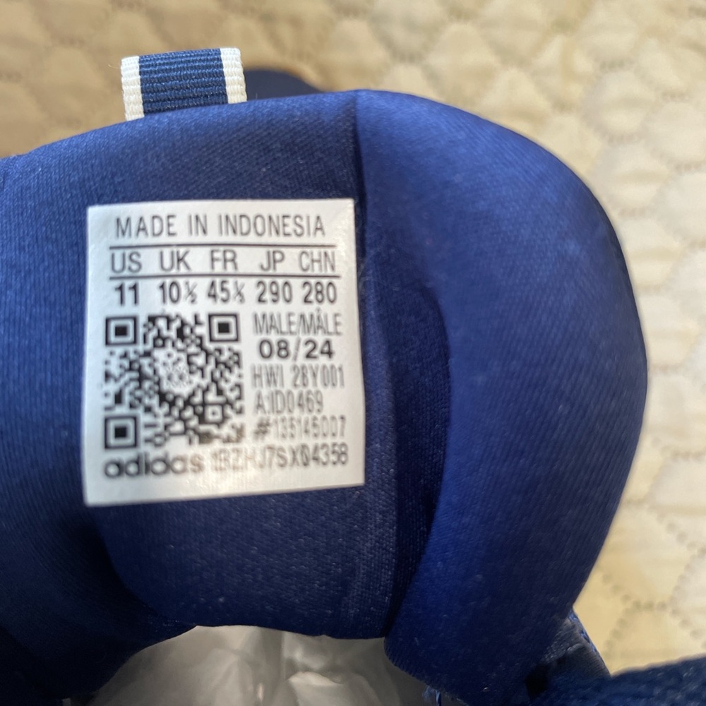Adidas Royal Blue Athletic Shoes - Picture 3 of 8